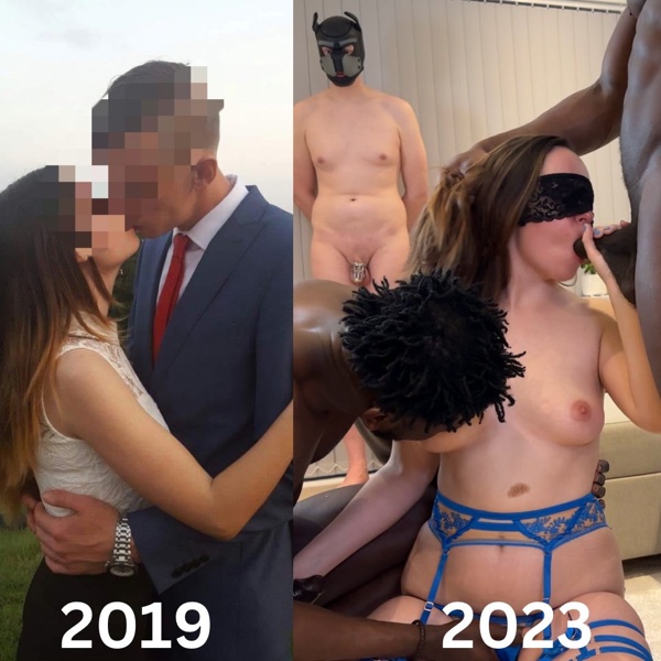 A hotwife fantasy scene